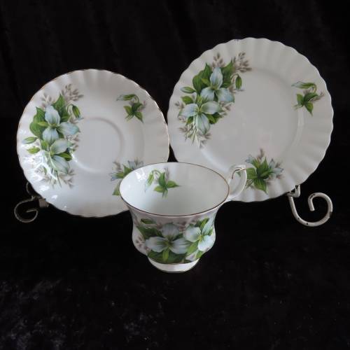 Royal Albert "Trillium" Tea Trio