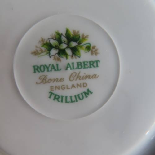 Royal Albert "Trillium" Tea Trio