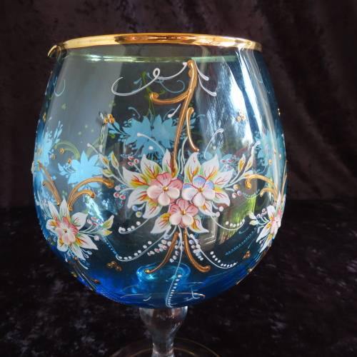 Vecchia Murano Decanter Set.