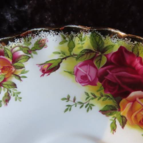 Royal Albert "Old Country Roses" Tea Trio.
