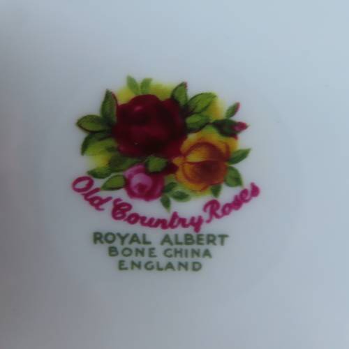 Royal Albert "Old Country Roses" Tea Trio.