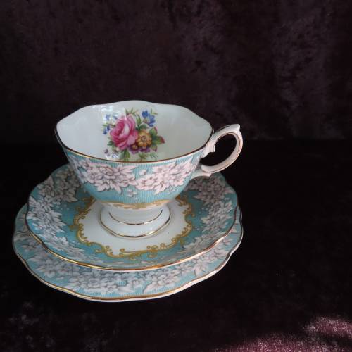 Royal Albert "Enchantment" Tea Trio