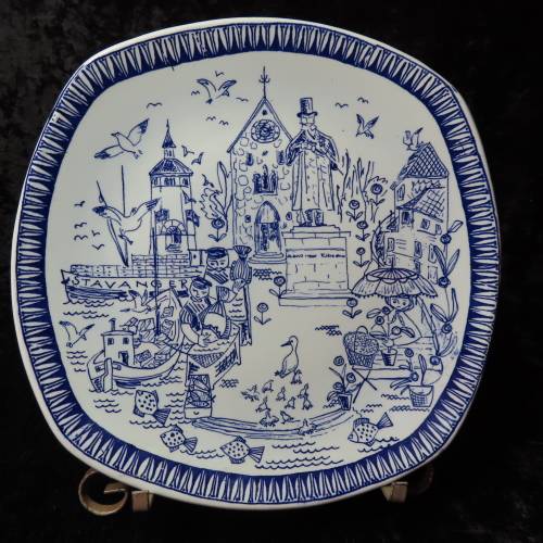 Stavangerflint Norway "Kari" Collectable Plate.