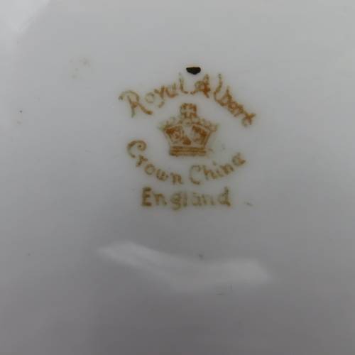 Royal Albert Crown China Unnamed Tea Trio