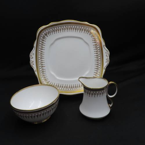 Royal Albert Crown China Unnamed 23 Piece Tea Set