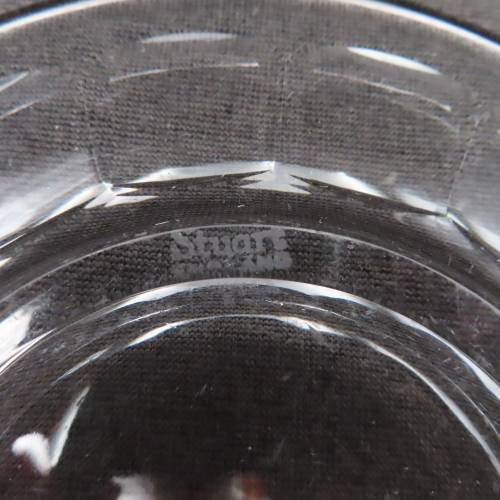 Stuart Crystal  Cake Plates x 8