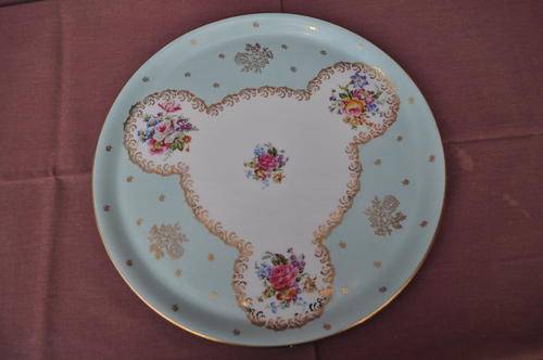 Goudeville Limoges Cake Plate
