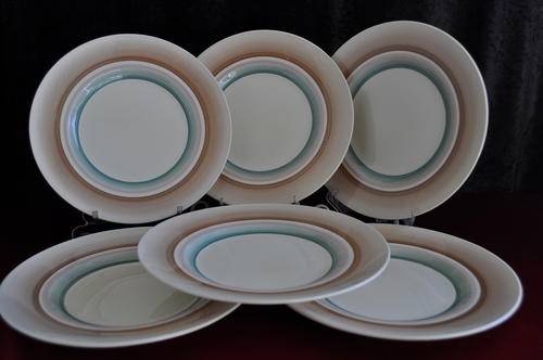 Suzie Cooper Dinner Plates x 6