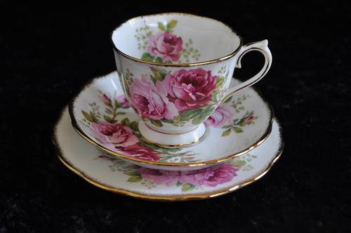 Royal Albert "American Beauty" Trio