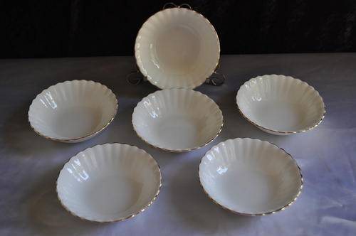 Royal Albert "Val D'or" Dessert Bowls x 6