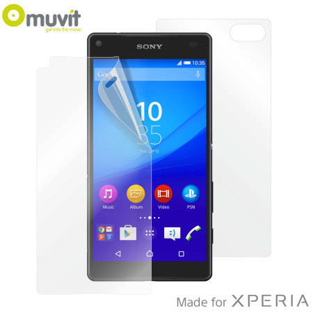 Muvit Front And Back Sony Xperia Z5 Screen Protector