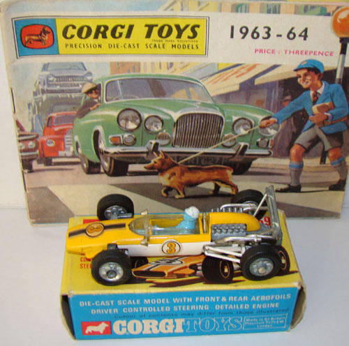 CORGI 159 COOPER MASERATI F1 RACING CAR AND ORIGINAL BOX