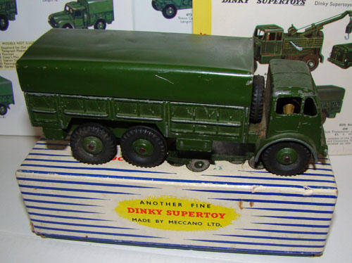 Dinky 622 10 Ton Army Truck + Original Box.