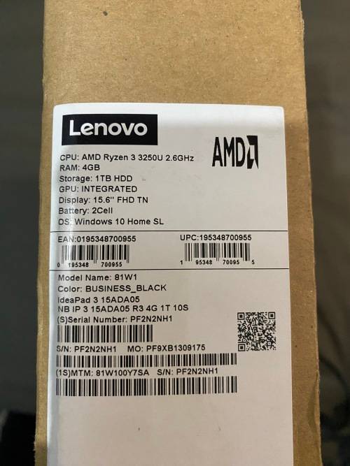 Lenovo Ideapad 3 15ADA05 Ryzen 3 Windows 11