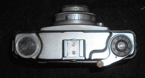 West German ilford Sportsman 35mm Camera with National Hyper Flash Gun