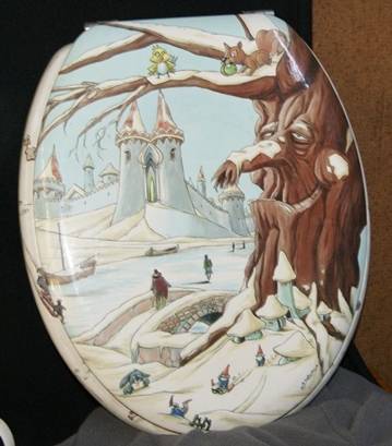 Animated Kids Toilet Seat