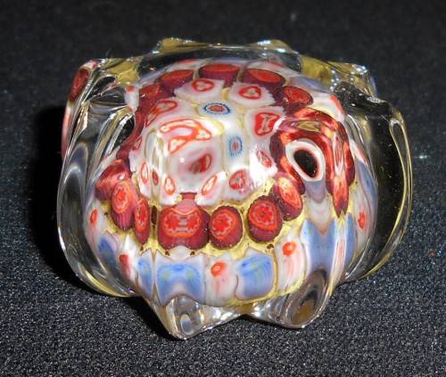Murano Millefiori Glass Paperweight