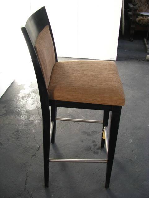 Bar Chair with Brushed Chrome Struts @@@ CRAZZY R1 START (DM84 SALE)