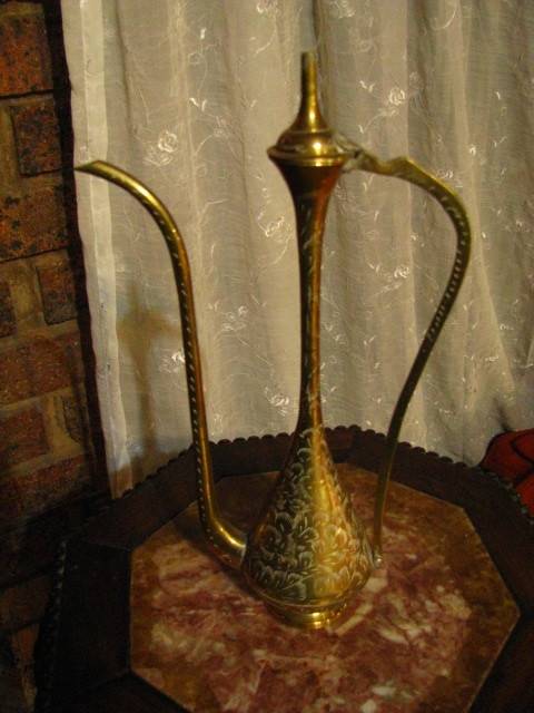 DM84Sale Brass Turkish Type Teapot @@@ Crazy Low R1 Start