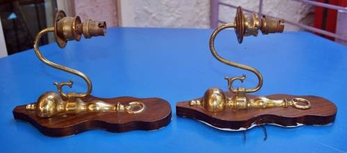 Pair of Wall Light Fittings