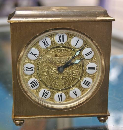 Bulova Desk Clock (Newly Serviced)