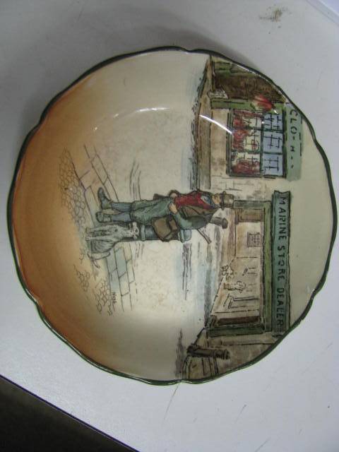 GORGEOUS OLD ROYAL DOULTON DICKENS WARE DISH @@@CRAZY R1 START BID PER PLATE