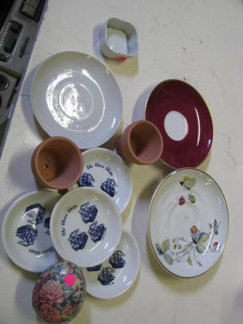 JOB LOT OF PORCELIAN INCL: LIMOGES & ROYAL WORCESTER  @@@CRAZY R1 START