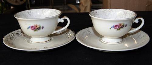 2 x ALKA BAVARIA DUO'S (CUP & SAUCER)@@@ CRAZY R1 START