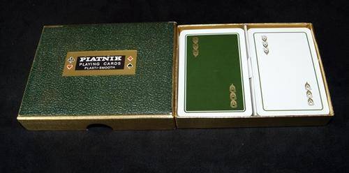 VINTAGE PIATNIK PLAYING CARDS IN ORIGINAL CASE @@@ CRAZY R1 START