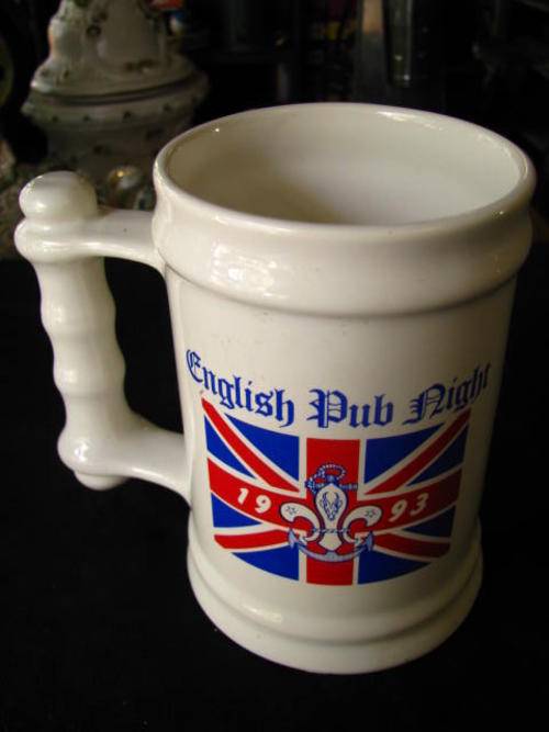 AN ENGLISH PUB NIGHT BEER TANKARD