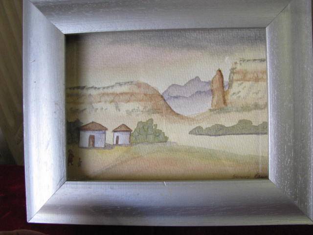 A LANDSCAPE WATERCOLOUR SIGNED BY SONNY PAYNE @ CRRRAAAZZZY R1 START..