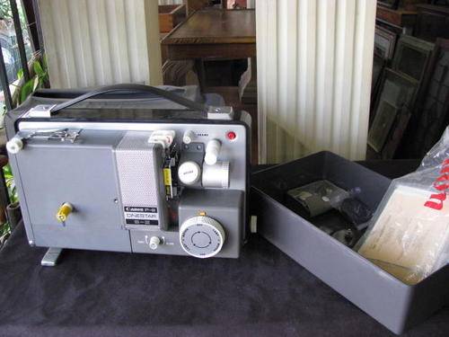 A WONDERFUL VINTAGE CANON P-8 CINESTAR S-2 PROJECTOR @@@@CRRAAZZY R1 START..