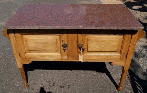 1 Large Cupboard, Unit has turned handles on sides