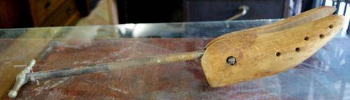 Vintage Oak Shoe Stretcher
