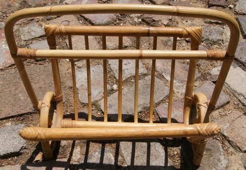 Wicker Magazine Rack - REDUCED