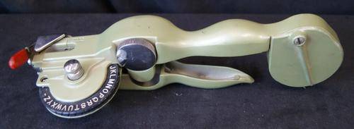 Vintage Retro 1950's Label Maker