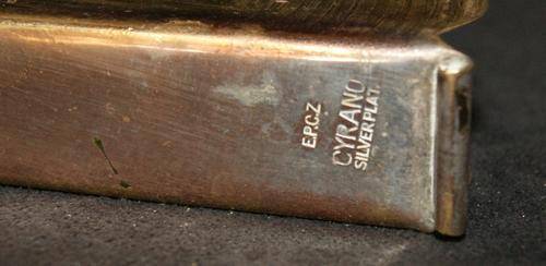 Vintage Cerano Silver Plated Napkin Holder