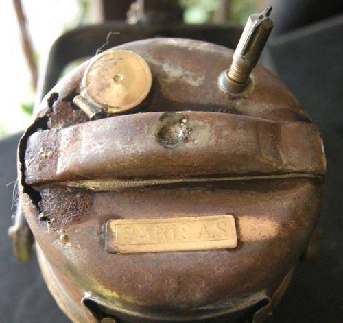 Vintage Crestella SAS/SAR Railways Carbide Lamp with Reflector