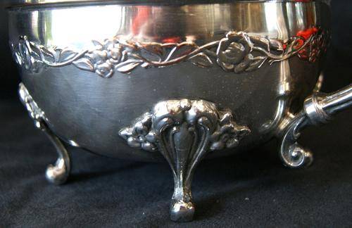 Antique Georgian Style Silver Plated Tea/Coffee Pot