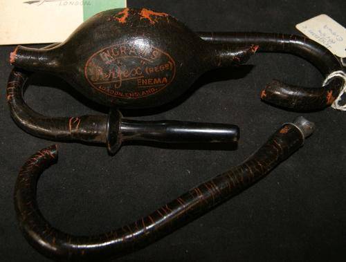 Vintage Ingram's Perfex Enema Rubber Enema