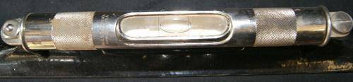 Vintage Starrett Co 98 Master Precision Machinist Bubble Level