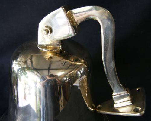 Massive Brass Wall Mount Bell