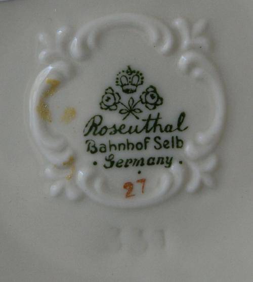 Rosenthal Bahnhof Selb German Ceramic Vase