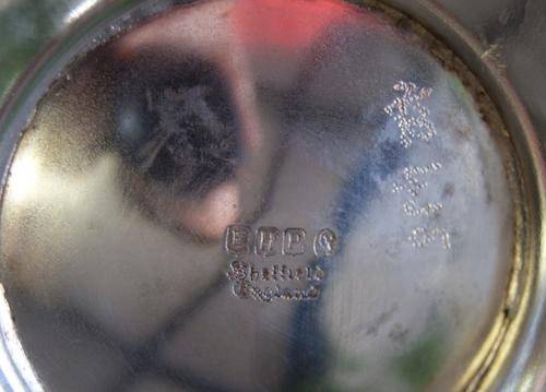 Vintage Sheffield Silver Plated Tea pot