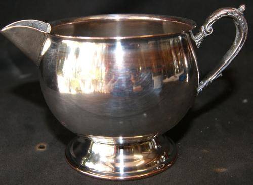 Vintage EMESS Silver Plated Milk Jug