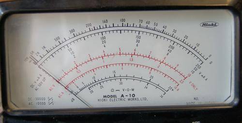 Vintage Hioki Analog Multimeter
