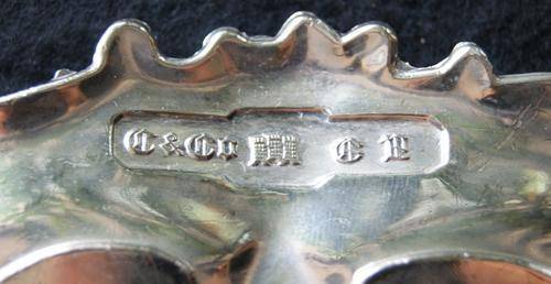 Vintage American Corbell & Co Silver Plated 3 Leg Salver