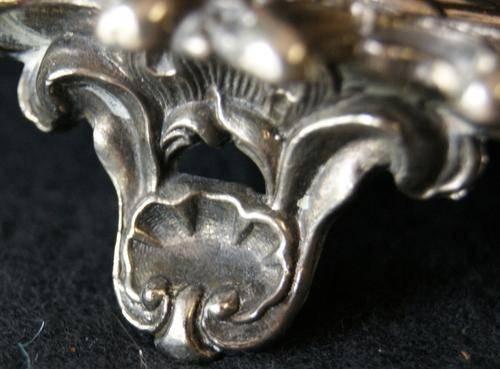 Vintage American Corbell & Co Silver Plated 3 Leg Salver