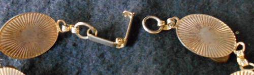 Vintage Tiger's Eye Gemstone Ladies Bracelet