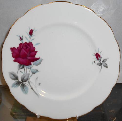 Vintage Royal Albert Sweet Romance Dessert Plate